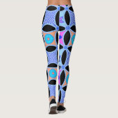 Leggings Fleurs et Motifs (Dos)