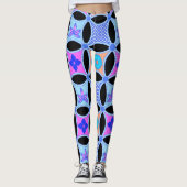Leggings Fleurs et Motifs (Devant)