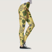 Leggings Fleurs et papillons floraux motifs sans soudure (Droite)