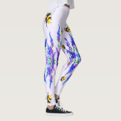 Leggings Fleurs et pattes d'abeilles Printemps Joy (Droite)