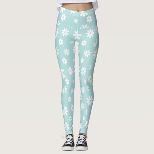 Leggings Fleurs et pétales 10 (Devant)