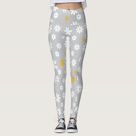 Leggings Fleurs et pétales 16 (Devant)