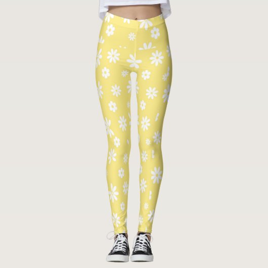 Leggings Fleurs et pétales 6 (Devant)
