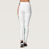 Leggings fleurs femme athlètes (Dos)