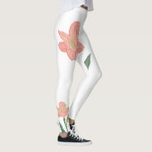Leggings fleurs femme athlètes (Droite)