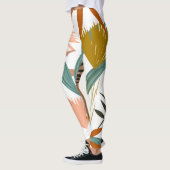 Leggings Fleurs Feuilles tropicales (Gauche)