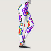 Leggings Fleurs Filles à la traîne (Droite)