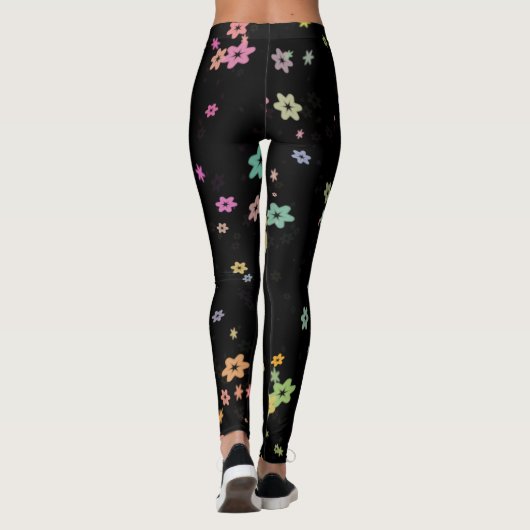 Leggings Fleurs flottantes (Dos)