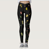 Leggings Fleurs flottantes (Devant)