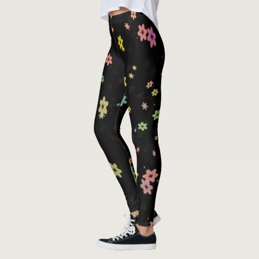 Leggings Fleurs flottantes (Gauche)
