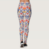 Leggings Fleurs folkloriques motif (Dos)