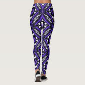 Leggings Fleurs géométriques..... (Dos)