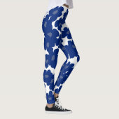 Leggings Fleurs hippies bleues (Droite)