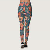 Leggings Fleurs Jardin magique (Dos)