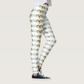 Leggings fleurs jaunes (Droite)