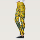 Leggings Fleurs jaunes (Gauche)