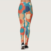 Leggings Fleurs les années 70 (Dos)