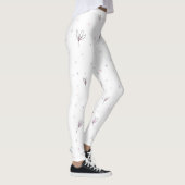 Leggings Fleurs Lilac (Droite)