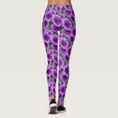Leggings Fleurs Lilac Petunia (Dos)