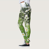 Leggings Fleurs marguerites Leger (Gauche)