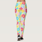 Leggings Fleurs mignonnes (Dos)