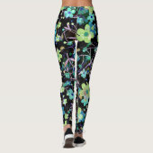 Leggings Fleurs mignonnes - Aquarelle (Dos)