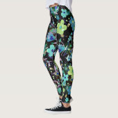 Leggings Fleurs mignonnes - Aquarelle (Gauche)