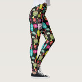 Leggings Fleurs mignonnes colorées Motif (Droite)
