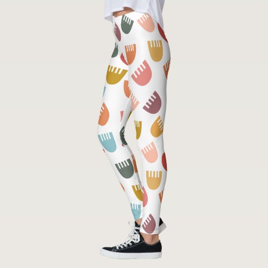 Leggings Fleurs mixtes Boho (Gauche)