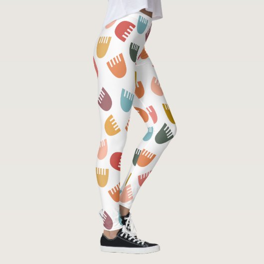 Leggings Fleurs mixtes Boho (Droite)