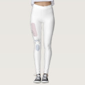 Leggings Fleurs Pastel (Devant)
