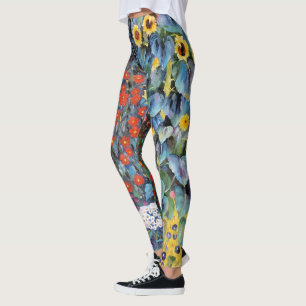 Leggings Fleurs peintes