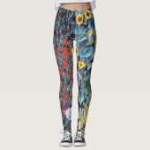 Leggings Fleurs peintes (Devant)