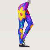 Leggings fleurs psychédéliques 4 (Droite)