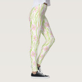 Leggings Fleurs Rétro Pastel (8) (Droite)