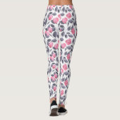 Leggings Fleurs romantiques 1 (Dos)