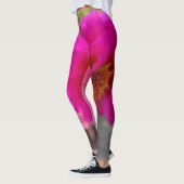 Leggings Fleurs roses au soleil (Gauche)