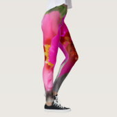 Leggings Fleurs roses au soleil (Droite)