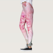 Leggings Fleurs roses roses (Gauche)