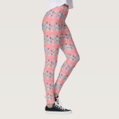 Leggings Fleurs Rustique Moderne  (Droite)