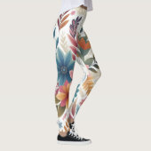 Leggings Fleurs sans couture (Droite)