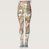 Leggings fleurs sauvages (Devant)