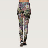 Leggings Fleurs sauvages australiens vintages (Dos)