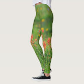 Leggings Fleurs sauvages de pinceau indien (Gauche)