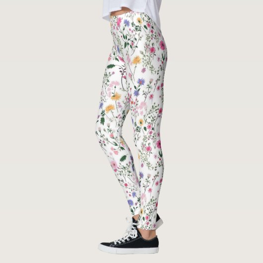 Leggings Fleurs sauvages d'été (Gauche)