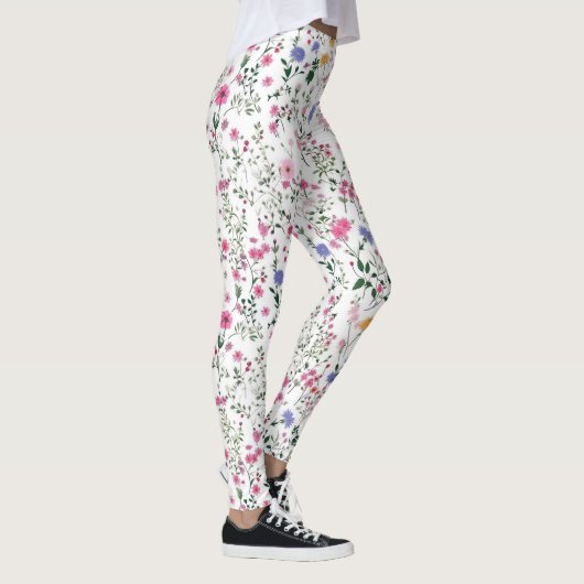 Leggings Fleurs sauvages d'été (Droite)
