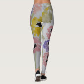 Leggings Fleurs sauvages d'été (Dos)