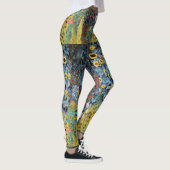 Leggings Fleurs sauvages impressionnistes (Droite)