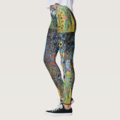 Leggings Fleurs sauvages impressionnistes (Gauche)