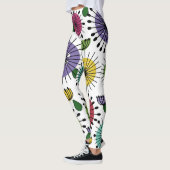Leggings Fleurs Scandi  (Gauche)